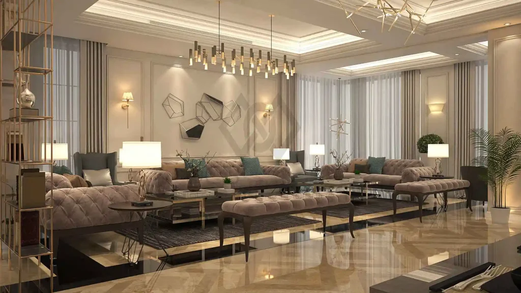 تصميم ديكورات مودرن وكلاسيك