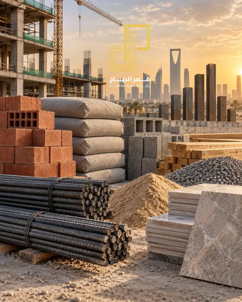 أسعار مواد البناء في السعودية